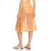 Solid & Striped Vivienne Cover Up Skirt, Orange, Orange, Small