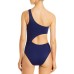Solid & Striped Women's One Piece Swimsuit  The Claudia, Navy, Medium