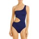 Solid & Striped Women's One Piece Swimsuit  The Claudia, Navy, Medium