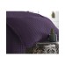  Oversized Lightweight Quilt and Sham Set, Purple, Kingcalifornia King