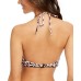  Nixie Printed Ruffled Underwire Bikini Top, Multi, 32DD
