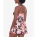  Printed Tummy-Control Swimdress, 14, Multicolor