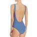 The Anne-Marie Swimsuit in Tropical Stripe Size Small Solid & Striped
