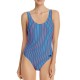 The Anne-Marie Swimsuit in Tropical Stripe Size Small Solid & Striped