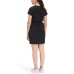 Never Stop Wearing Drawstring Dress, Black, XX-Large