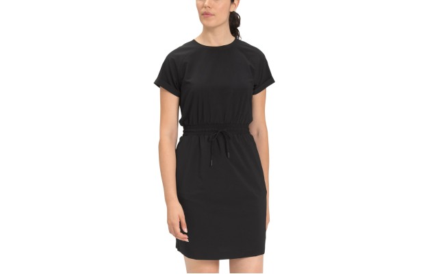  Never Stop Wearing Drawstring Dress, Black, XX-Large