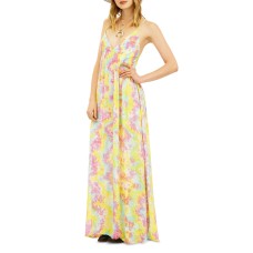 Tiare Hawaii Womens Gracie Tie Dye Maxi Dress Swim Cover-Up, Multi, Small