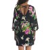  Women’s Standard V-Neck Tunic Dress, Multi, Small