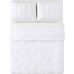  Everyday 3-Piece White King Comforter Set