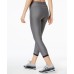  Women s HeatGear Armour Ankle Crop Leggings, Charcoal, X-Small