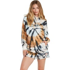 Volcom x Outer Banks Juniors’ Kiara Tie-Dyed Hoodie, X-Large, Multi