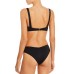  Women’s Sorrento Bikini Top, Black, Medium
