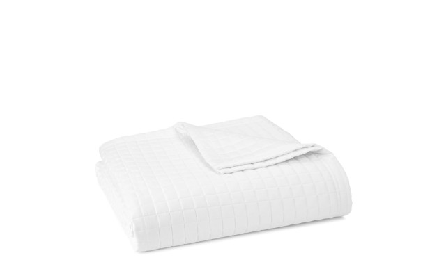 1872 Bedding Queen Coverlet, White