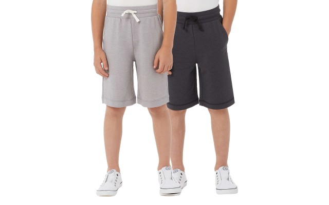  Cool Youth 2-pack Active Short, Black, Medium (10/12)