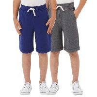 32 Degrees Cool Youth 2-pack Active Short, Blue, Medium (10/12)