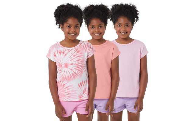  Cool Youth 3-pack Tee, Pink, X-Small (5/6)