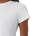  Ladies' Cotton Blend Tee, 3-pack, White, X-Large