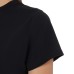  Ladies' Cotton Blend Tee, 3-pack, Black, X-Large