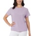  Ladies' Cotton Blend Tee, 3-pack, White, Large