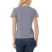  Ladies' Cotton Blend Tee, 3-pack, Black, X-Large