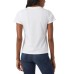  Ladies' Cotton Blend Tee, 3-pack, White, X-Large
