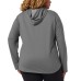  Ladies' Full Zip, 2-Pack, Gray, 3X