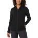  Ladies' Full Zip, 2-Pack, Black, XX-Large