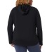  Ladies' Full Zip, 2-Pack, Black, XX-Large