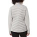  Ladies' Mixed Media Jacket, Gray, X-Small