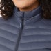 Ladies' Mixed Media Jacket, Blue, Large