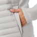  Ladies' Mixed Media Jacket, Gray, X-Small