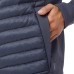  Ladies' Mixed Media Jacket, Blue, Large
