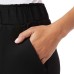  Ladies' Pull-On Knit Pant, Black, Small