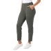  Ladies' Pull-On Knit Pant, Green, X-Large