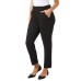  Ladies' Pull-On Knit Pant, Black, Small