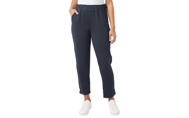  Ladies' Pull-On Knit Pant, Blue, Small