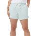  Ladies' Short, 2-pack, Black, X-Small