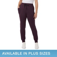 32 Degrees Ladies' Side Pocket Jogger, Purple, X-Large