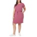  Ladies' Soft Lux Dress, Pink, Medium