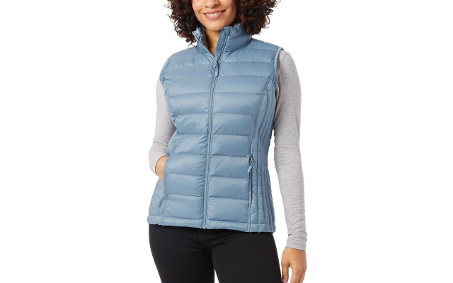  Ladies' Vest, Blue, Medium