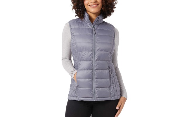  Ladies' Vest, Gray, Large
