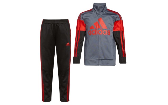  Kids' 2-piece Active Set, Red, One Color, 3T