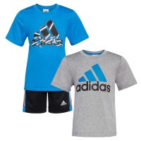 adidas Kids' 3-piece Set, Blue, 7