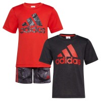 adidas Kids' 3-piece Set, Red, 7