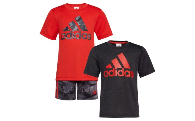  Kids' 3-piece Set, Red, 7
