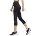  Ladies' 3-Stripe Capri, Black, Medium