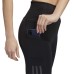  Ladies' 3-Stripe Capri, Black, Medium