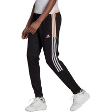 Adidas Women’s Tiro21 Track Full Length Pants,Black/Glow Pink, Small