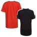  Youth 2-pack Tee, Red, Large (14/16)