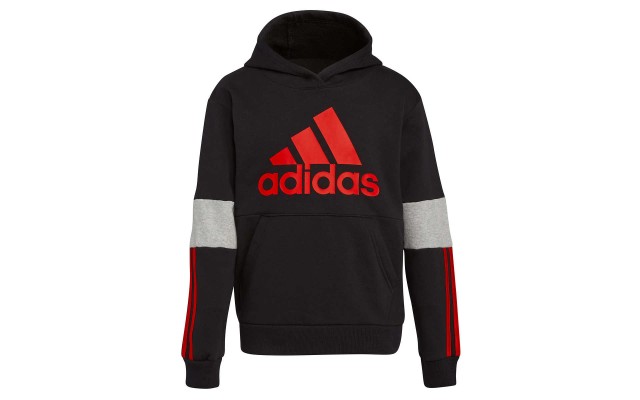  Youth Fleece Hoodie, Black, Medium (10/12)